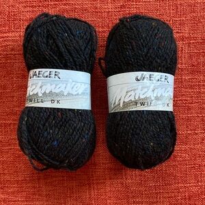 VTG JAEGER Twill DK 100% Pure New Wool Scotland Tweed Yarn Skien